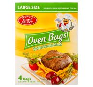 OVEN BAGS 4CT LARGE HOME SELECT
