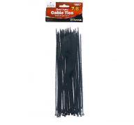 BLACK NYLON CABLE TIES 50 PACK  