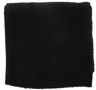 BLACK HAND TOWEL 16 IN X 27 IN
