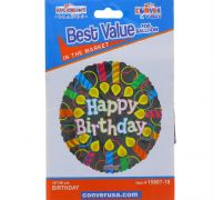 HAPPY BIRTHDAY BALLOON 18 INCH