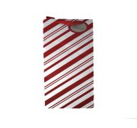 1.99 CHRISTMAS STRIPE WINE BAG