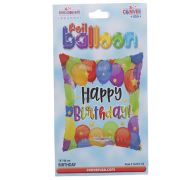 BIRTHDAY BALLOONS MYLAR 18 INCH