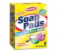 SOAP PADS HEAVY DUTY STEEL WOOL  