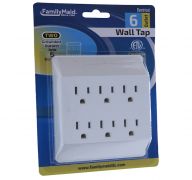 WALL TAP 6 OUTLET