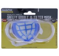 SAFETY GOGGLE AND FILTER MASK