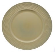 PLATE CHARGER ROUND GOLD 13 IN