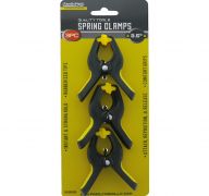 SPRING CLAMP 3 PACK 3.5 INCH