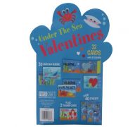 UNDER THE SEA VALENTINES DAY CARDS 32 COUNT