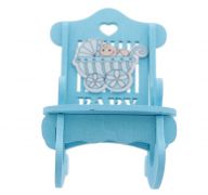 ROCKING CHAIR BLUE DCOR