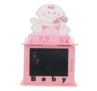 BABY GIRL CHALK BOARD TREAT BOX PINK