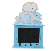 BABY BOY CHALK BOARD TREAT BOX BLUE