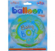 BABY BOY NON-FOIL BALLOON