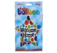 WELCOME HOME MYLAR BALLOON 18 INCH