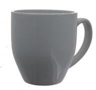 WHITE CERAMIC MUG