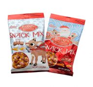 1.99 CANDY RUDOLPH SNACK MIX 3 OZ COUNTER DISPLAY