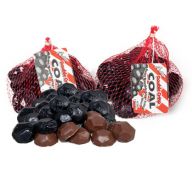 1.99 CANDY COAL IN MESH BAG 3.4 OZ DOUBLE CRISP CHRISTMAS CANDY