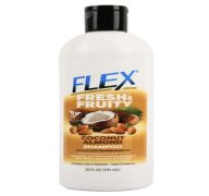 1.99 FLEX FRESH AND FRUITY COCONUT ALMOND SHAMPOO 20 FL OZ 