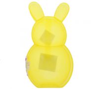 PLASTIC EASTER BUNNY SHAPE CONTAINER