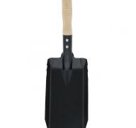 CAMPING SHOVEL WITH WOOD HANDLE