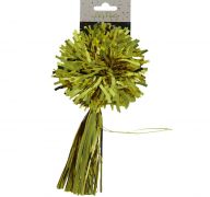 BOW POM WITH TASSEL