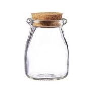 GLASS CAPSULED WITH CORK