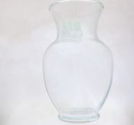 7.99 CLEAR VASE 11 INCH