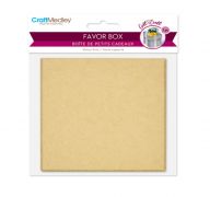 FAVOR BOX 1 PACK 3.3 X 3.3 X 1.5 INCH  