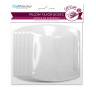 CLEAR PILLOW FAVOR BOX 5 PACK  