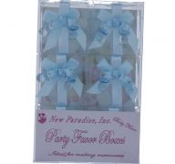 BLUE BABY THEMED FAVOR BOXES 6 COUNT