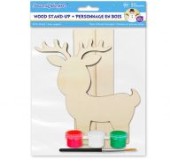 STAND UP WOOD DECORATION