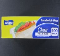 SANDWICH BAG FOLD TOP 100PK