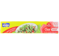 CLEAR PLASTIC WRAP  