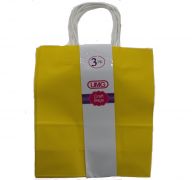 YELLOW CRAFT BAG 3 PACK