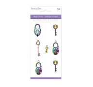 LOCKET METAL CHARMS 7 PACK XXX