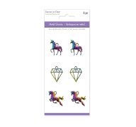 UNICORN METAL CHARMS 6 PACK XXX