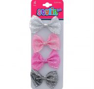 STYLIN KIDS HAIR CLIPS 4 PACK