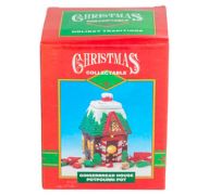 1.99 HOUSE SHAPE POTPOURRI POT .