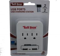 9.99 TUFF BROS 2 OUTLET AND USB  