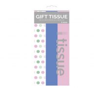 DOTS AND PASTEL TISSUE PAPER