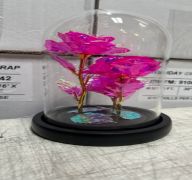 19.99 PINK HOLOGRAPHIC ROSE