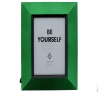 BLACK AND GREEN FRAME 5X7