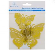 BUTTERFLY EMBELLISHMENT ASSORTED SIZE