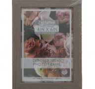 BROWN FRAME 4 X 6 INCH