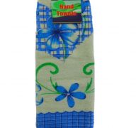 HAND TOWEL HEART AND FLOWER