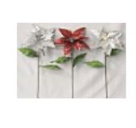1.99 22 ALL FLAT SEQUIN POINSETTIA