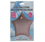 Star Shape Foil Mylar Balloon Rose Gold