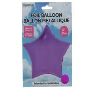 Star Shape Foil Mylar Balloon Fushia
