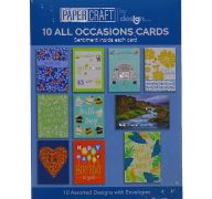 ALL OCCASIONS CARD 10 PACK  