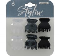HAIR CLIPS SMALL 6 PACK