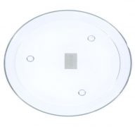 ROUND CANDLE PLATE 8 INCH
